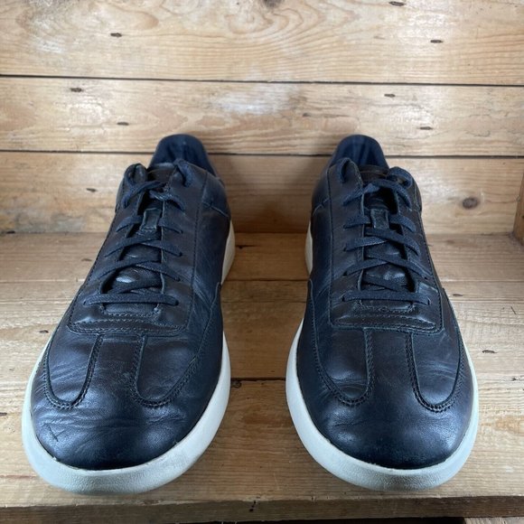 COLE HAAN GRAND CROSSCOURT TURF Mens Black lightweight Leather C28933 Sz 13 - Picture 4 of 10